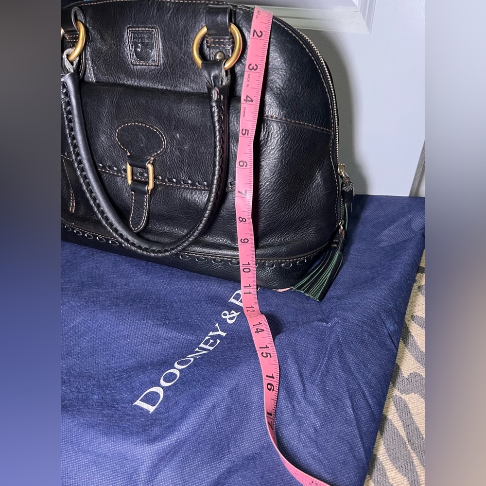 Vintage Dooney & Bourke Leather Handbag + Matching Wallet - Picture 16 of 17